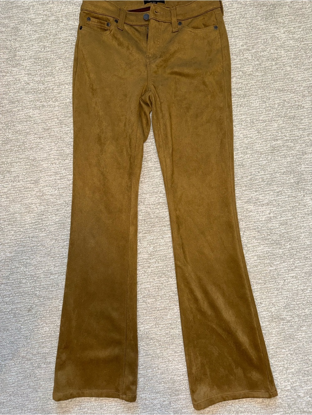 Banana Republic faux suede bootcut pants
